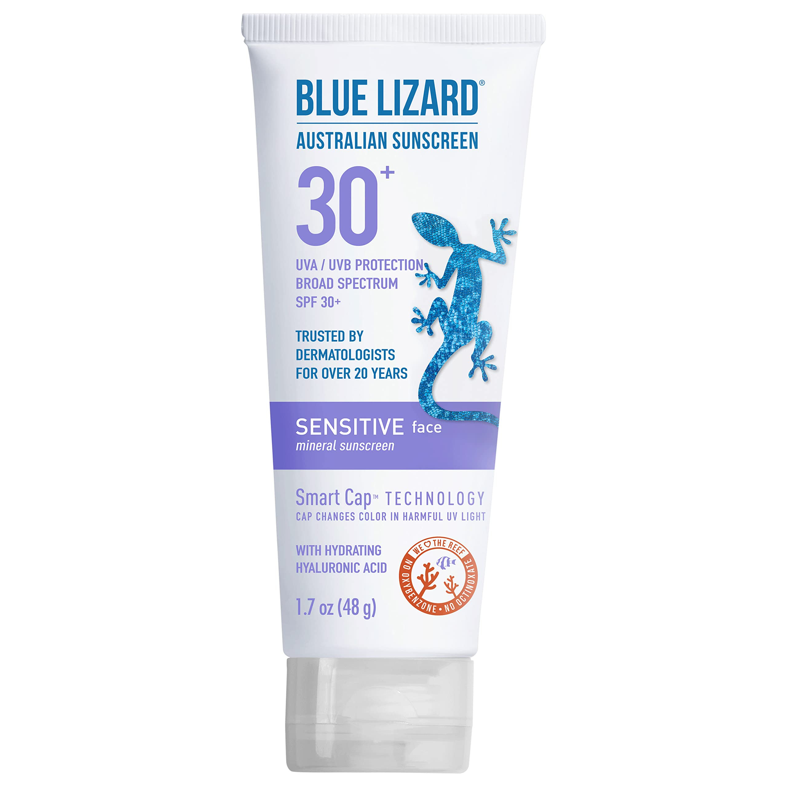 Blue Lizard Sensitive Face Mineral Sunscreen