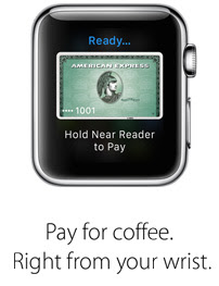 Pay for coffee. Right from your wrist.