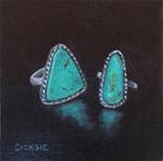 Turquoise Rings - Posted on Monday, January 12, 2015 by Dicksie McDaniel