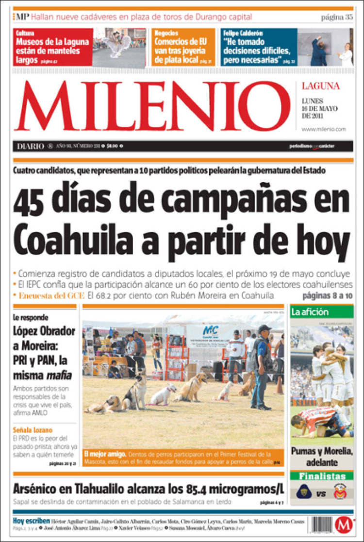 Portada de Opinión (México)