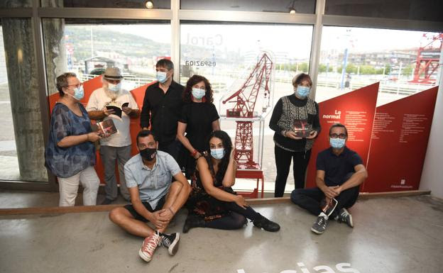 Nueva sala en el Museo Marítimo de Bilbao inspirada en la grúa Carola./LUIS ANGEL GOMEZ