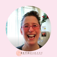 Beth Barany, image; creativity coach for novelists; speaker, teacher, podcaster
