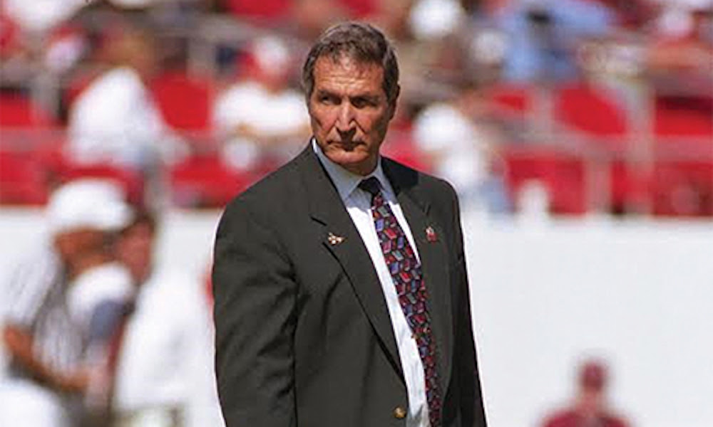 Gene Stallings at Legion Field in 1992 season