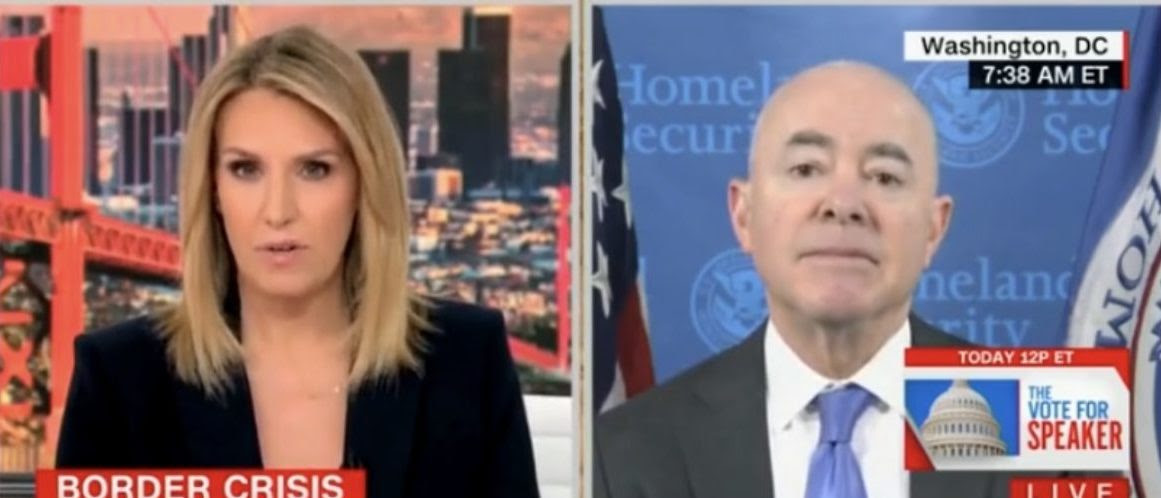 CNN Anchor Presses Mayorkas On Whether Situation At Border Is A ‘Crisis’