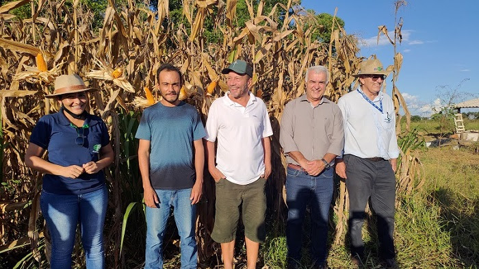 Visita técnica na propriedade do sr. Benedito Eugênio