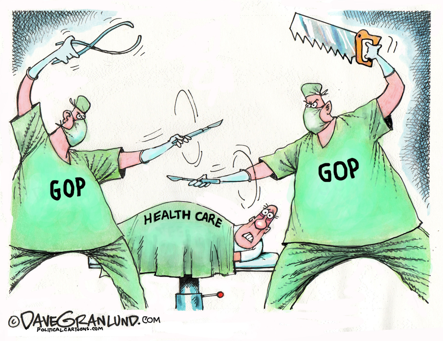 Republicans reject Federal healthcare funding, close rural hospitals and deny their constituents affordable medical care.