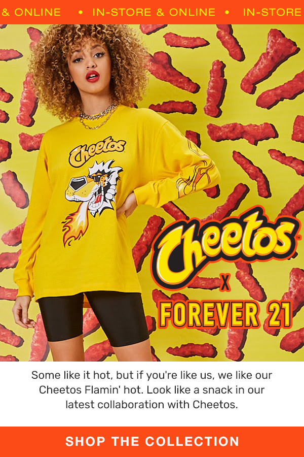 CHEETOS X FOREVER 21