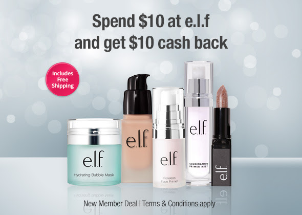 FREE $10 to Spend at e.l.f. Cosmetics!