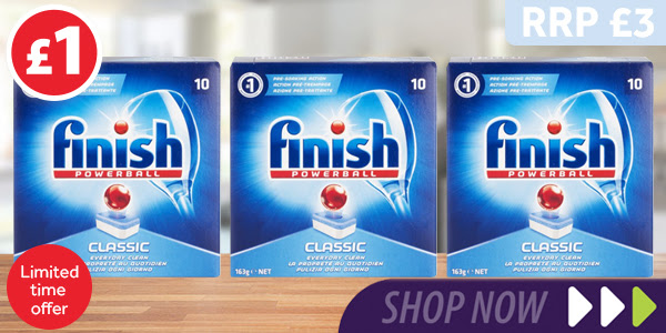 Finish dishwasher tabs 