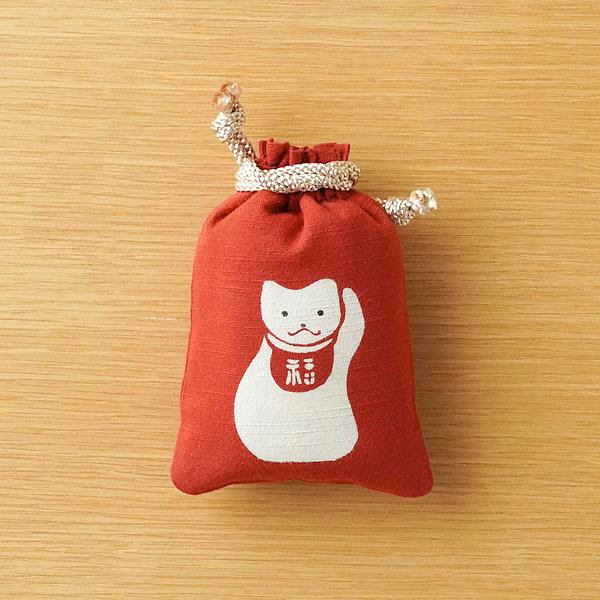 本品堂 守袋「招き猫」