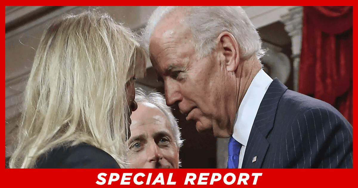 Biden Creeps Out a Young Girl - Listen to What He Tells Her in This Cringy Photo-Op