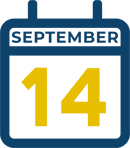 September 14 Calendar Icon