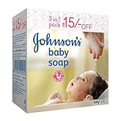 Johnson's Baby Soap 100g (Pack of 3)