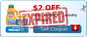 $2.00 off ARM & HAMMER™ Laundry Detergent