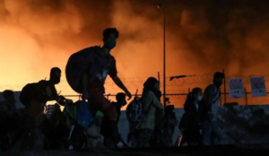 Greece: Arson by migrants suspected in fire that destroyed Europe’s largest Muslim migrant camp