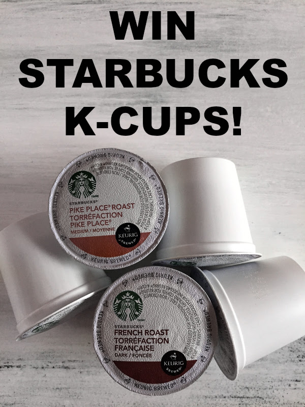 Starbucks K-cup coffee giveaway