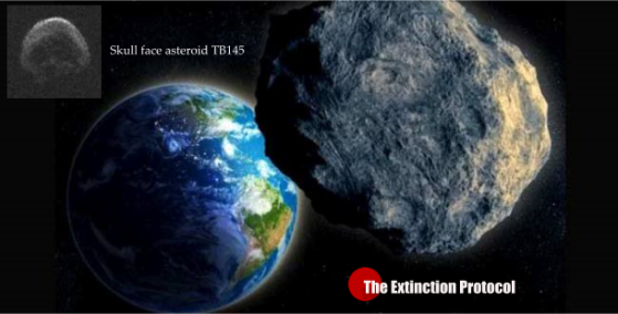 Dead comet with skull face to hurtle by Earth on Halloween Asteroid