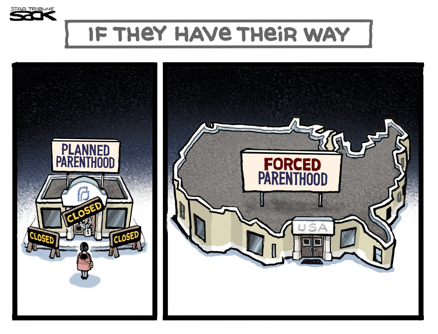 The Ohio bill mimics the Texas enforcement model. The state's total abortion ban would be enforced by anti-abortion vigilantes. "Any person" could sue someone who helps a woman get an abortion in Ohio. Successful plaintiffs would be awarded at least $10,000. Law enforcement would not have a role — a gimmick designed to evade judicial review."