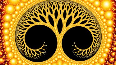 Tree of Life Golden Fractal
