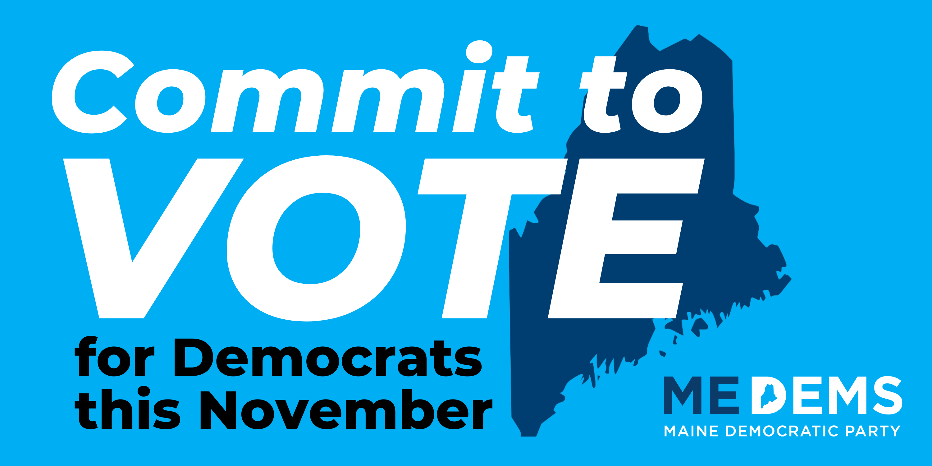Commit to VOTE for Democrats this November