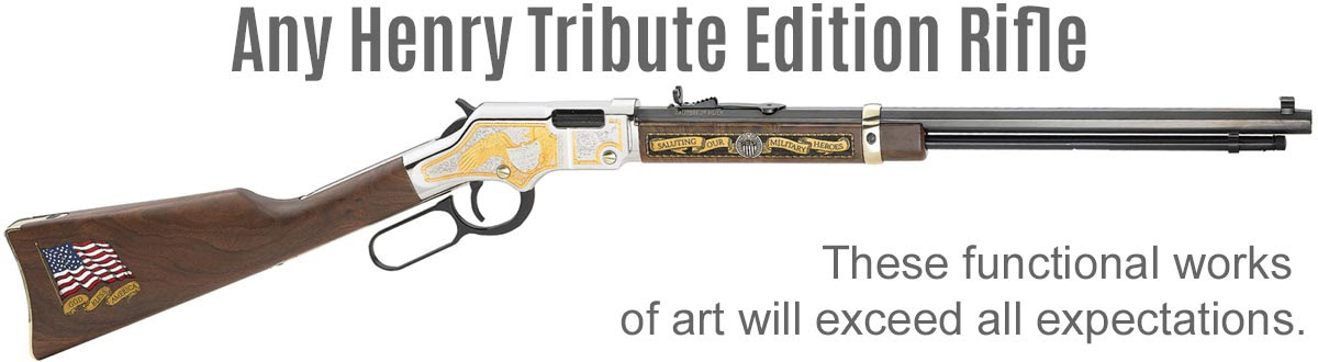 Any Henry Tribute Edition Rifle
