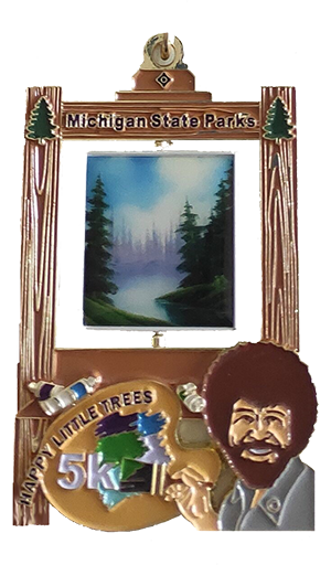2021 Happy Little Trees medal