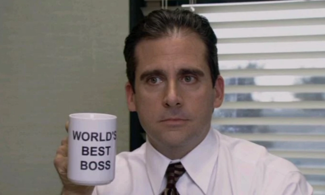 Michael Scott from The Office