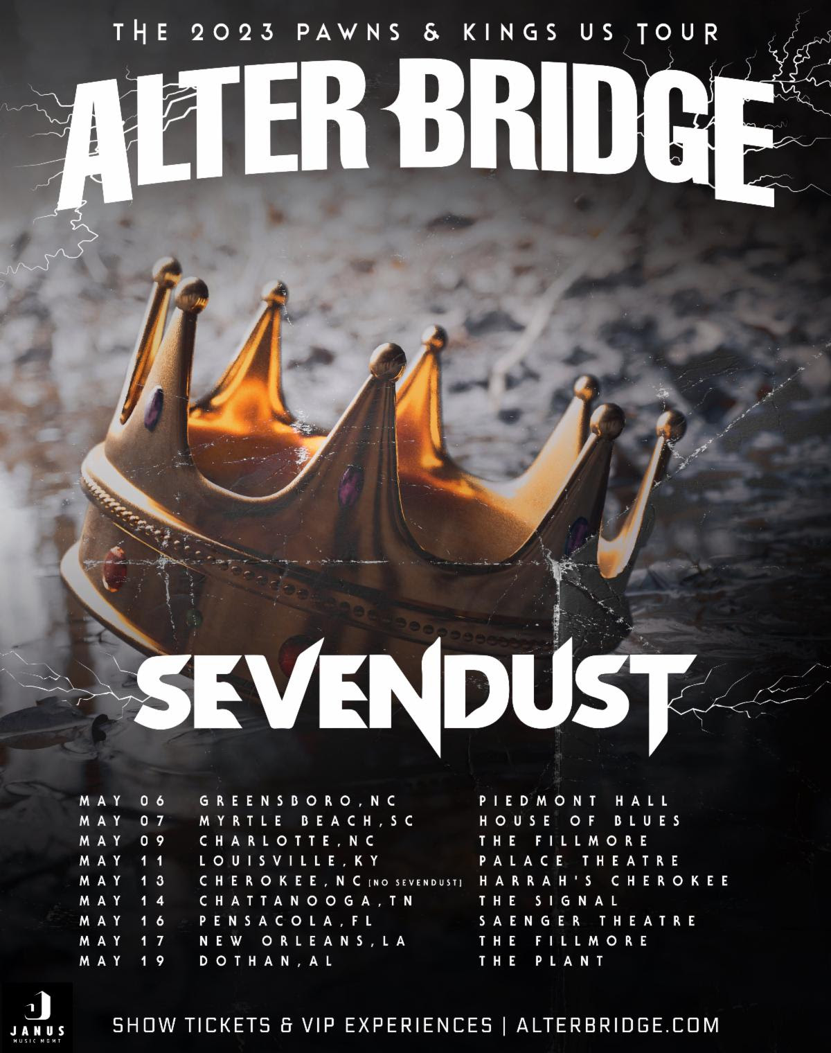 Alter Bridge close the European Pawns And Kings Tour on a high