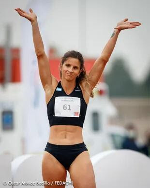 Florencia Lamboglia, velocista argentina