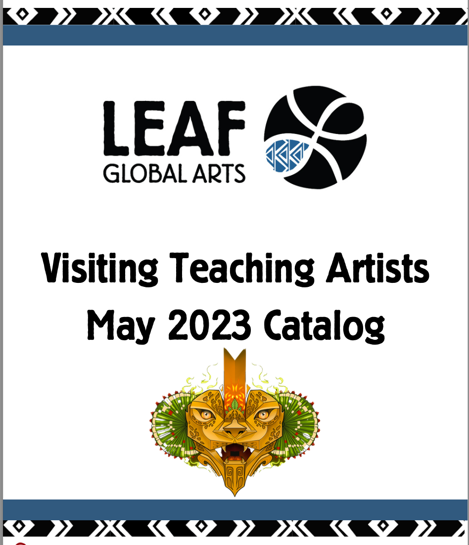 Visiting Teaching Artists Catalog