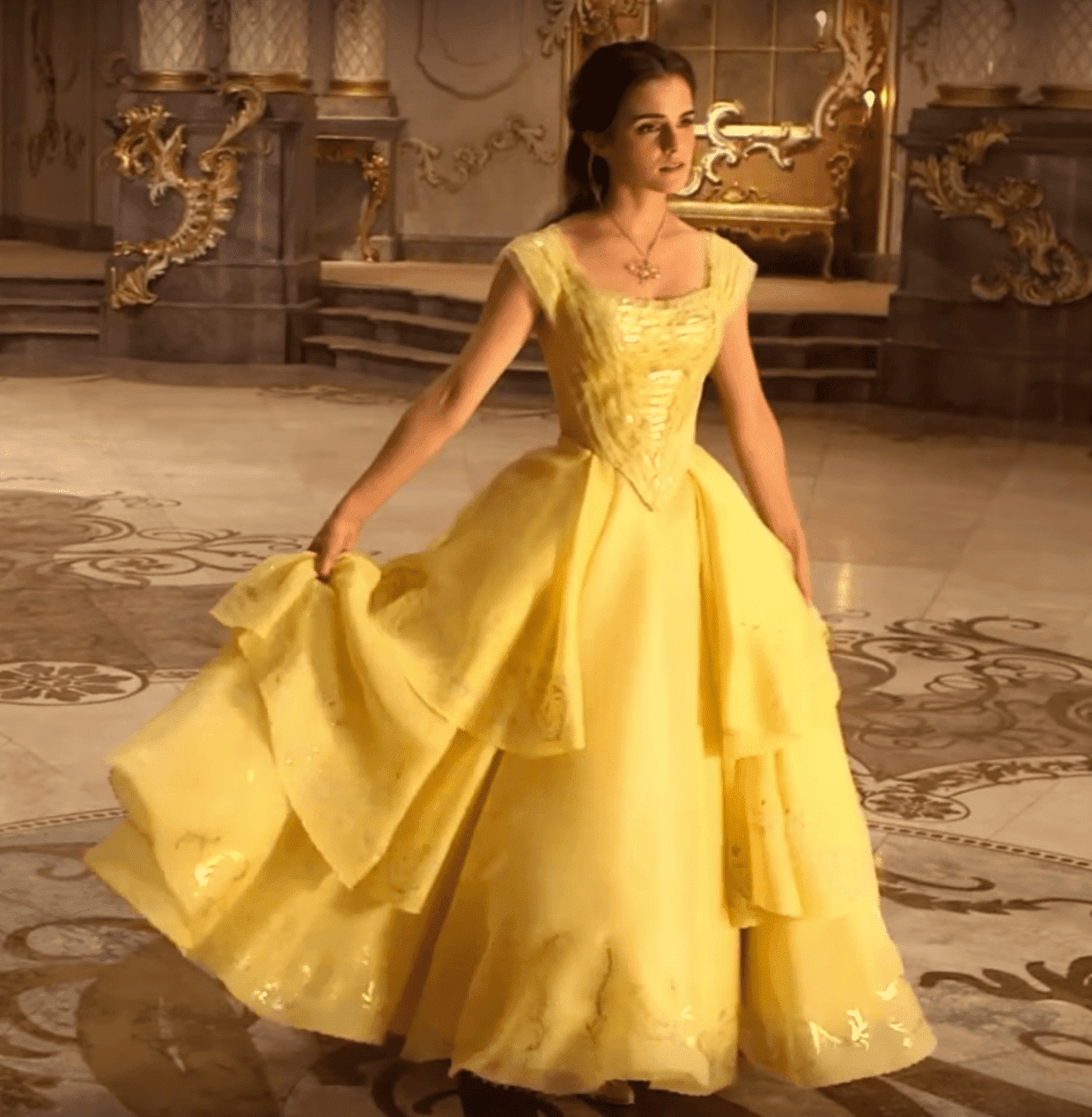 Emma’s (“Belle’s) yellow gown from Beauty and the Beast A Costume