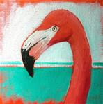 Pink Flamingo - Posted on Friday, March 27, 2015 by Denise  Cerro