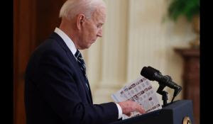 Did You See What Biden Had During Press Conference?