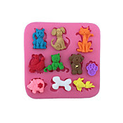 Cookie Cutters Cat Dog Pig For Candy Cook...