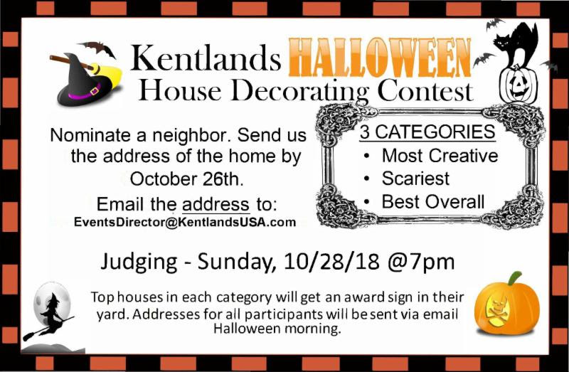 ﻿Kentlands Halloween House Decorating Contest