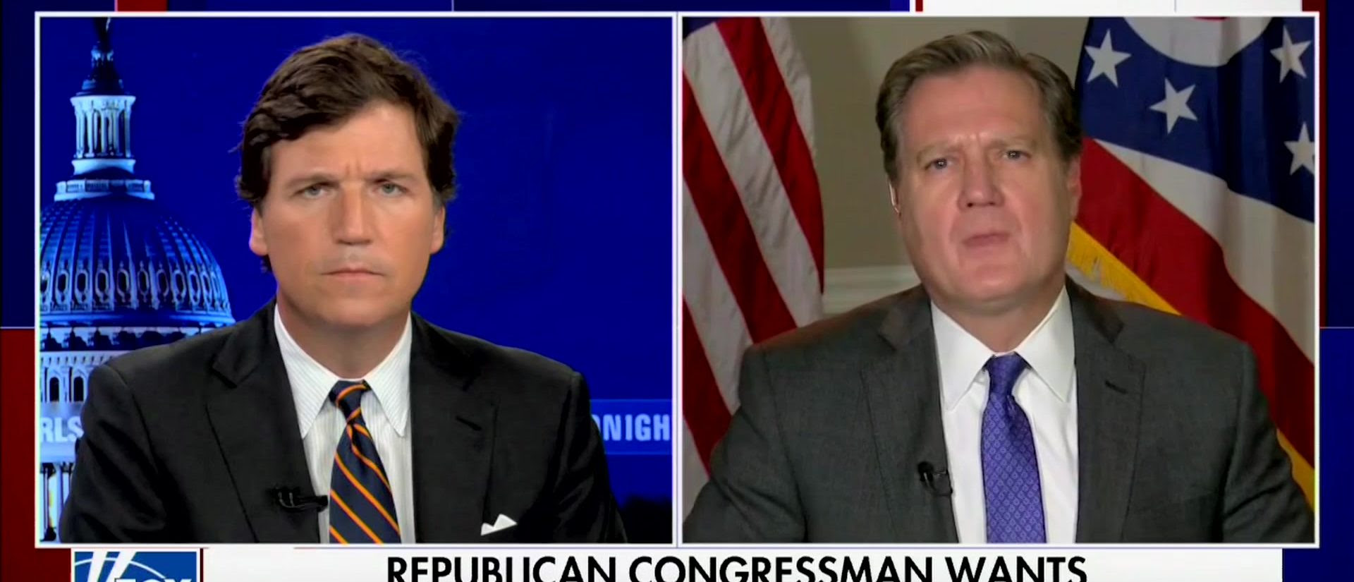 ‘Why Should The Average American Care?’: Tucker Goes Head To Head With GOP Congressman Who Wants Troops In Ukraine