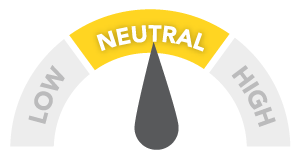 gauge set to neutral