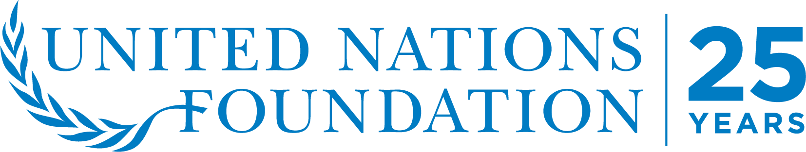 UN Foundation 25th Anniversary Logo