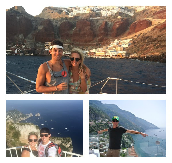 couple on an incredible island hopping through europe