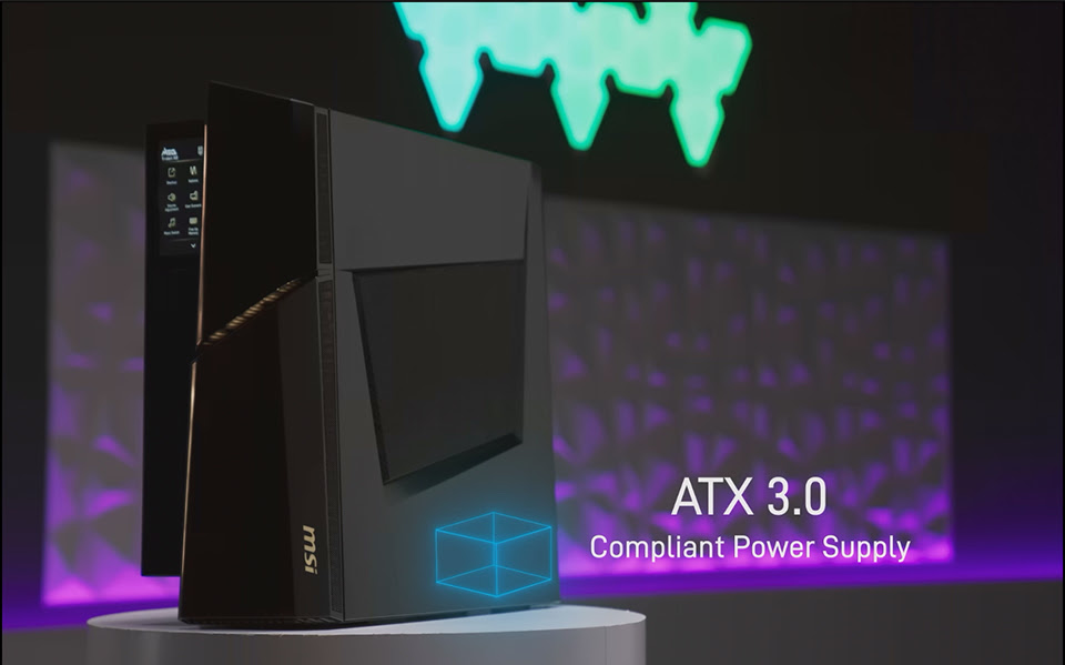 ATX 3.0 compliant power supply
