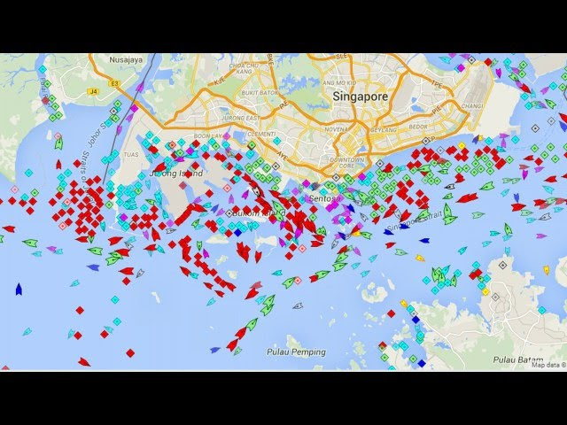 Something Stunning Is Taking Place Off the Coast of Singapore ~ Ships parked off the coast Sddefault