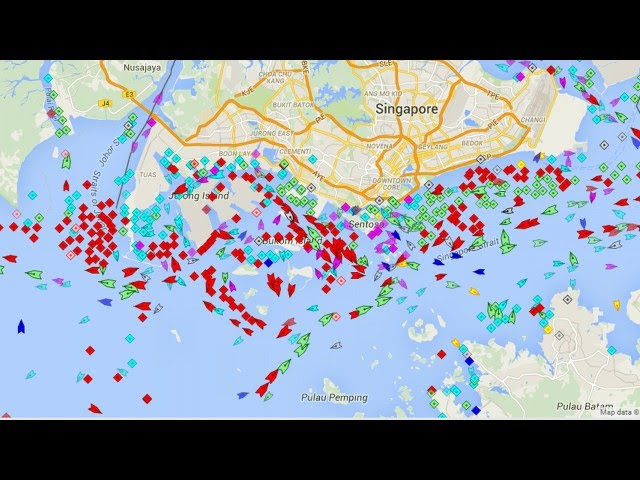Something Stunning Is Taking Place Off the Coast of Singapore ~ Ships parked off the coast Sddefault