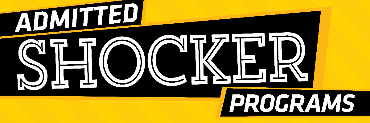 Admitted Shocker Programs Header