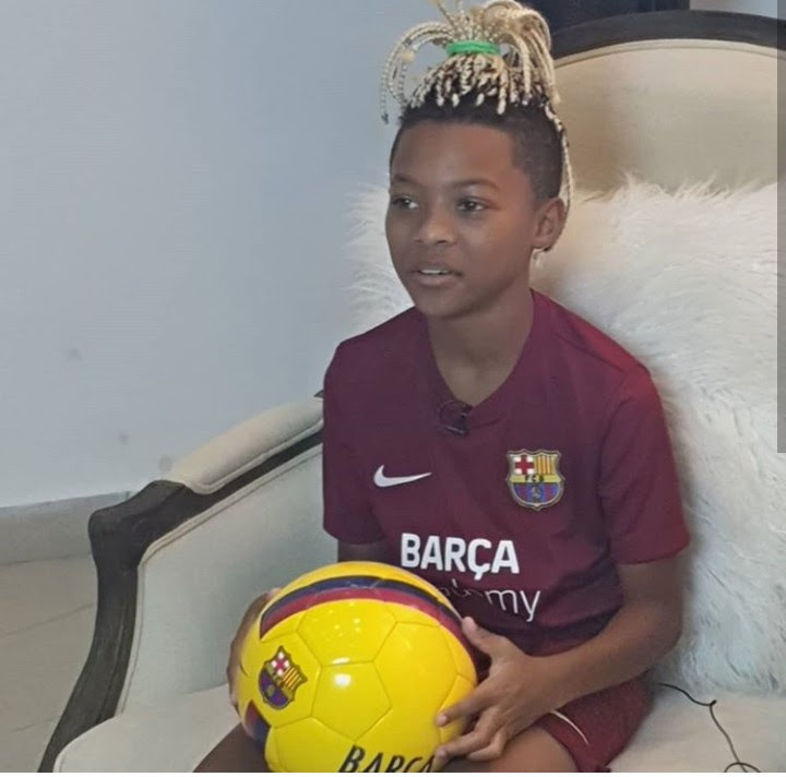 Peter Okoye and Lola Omotayo-Okoye release photos of their son to celebrate him as he turns 12