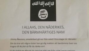Islamic State threatens Sweden Democrats leader: “We will behead you if you do not withdraw from the election”