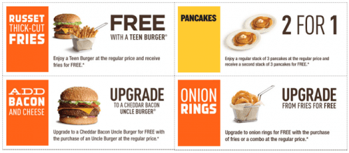 A&W Canada Print Coupons