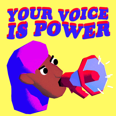 Your voice is power