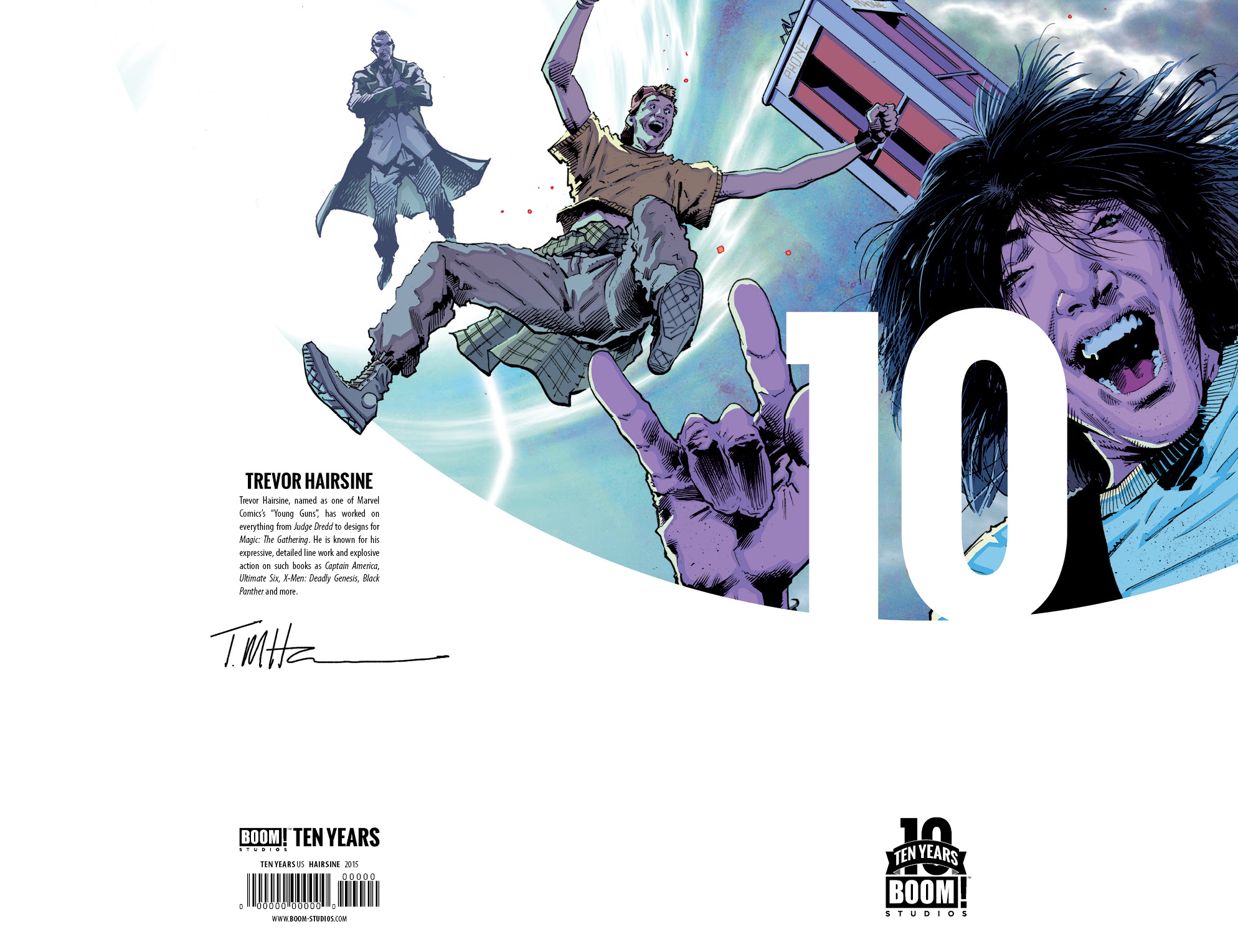 Bill & Ted's Most Triumphant Return #1 10 Years Incentive Cover by Trevor Hairsine
