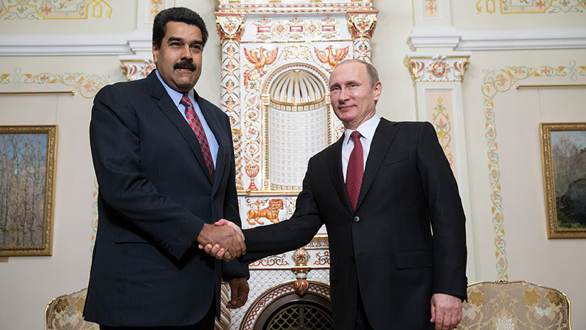 Putin expresa su apoyo al Gobierno legítimo de Venezuela en una conversación telefónica con Maduro