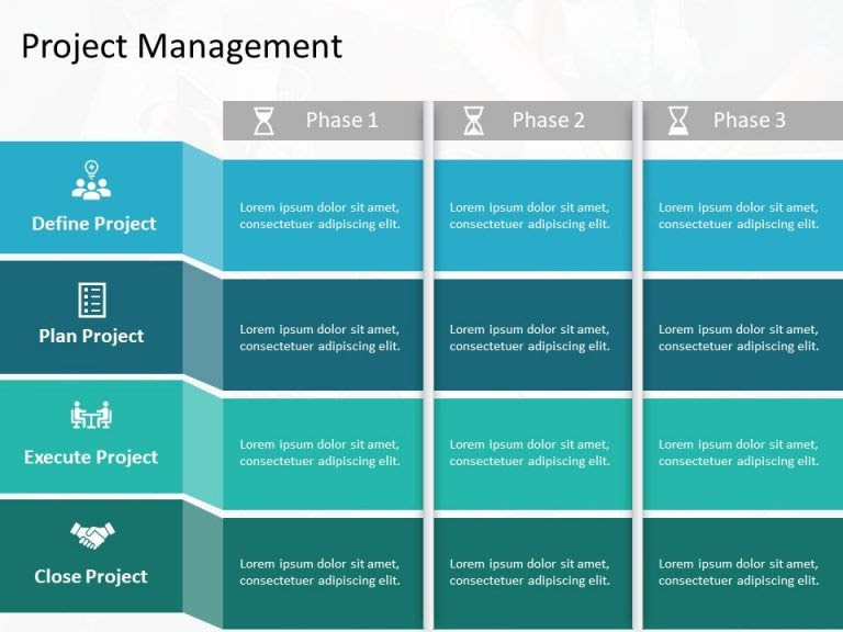 Project Management Powerpoint Template 2 Project Management